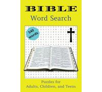 Bible Words Search - Brain Games: Biblical Names and Inspiring Words: Enjoy 60 puzzles - for Adults, Kids, Seniors, and Teens. Perfect Gift for Birthdays, Easter, Holidays, Travel, Vacations, etc.