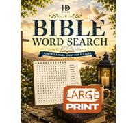Bible Wordsearch: Over 100 Large Print Bible Themed Puzzles, With Fun Facts & Solutions, Relaxing & Fun for All Ages