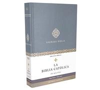 Biblia Católica, Edición para Notas, Tapa dura/tela, Azul, Comfort Print