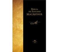 RVR60, Biblia de Estudio MacArthur, Tapa rústica, Café