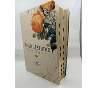 Biblia de Estudio Teologico Caja Naranja (édition espagnole)