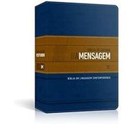 Bíblia De Estudo A Mensagem Cp Azul E Bege Eugene H Peterson (Auteur)