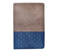 biblia de estudo integrada nvi couro soft azul e gr