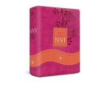 Bíblia de Estudo NVI - Capa Rosa e Laranja