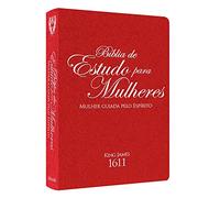 biblia de estudo para mulheres capa vermelha bkj1611