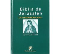 Biblia de Jerusalen Latinoamerican En Letra Grande-OS