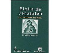 Biblia de Jerusalen Latinoamericana en Letra Grande Desclee De Brouwer (Auteur)