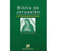 Biblia De Jerusalen Latinoamericana-Os-En Letra Grande
