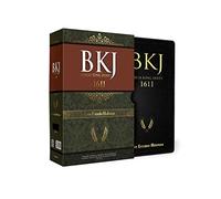 Bíblia King James com Estudo Holman Preta - Caixa