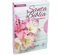 Biblia Quinceañera RVR60, Tapa en imitación cuero rosa noble, ziper, indice, con Concordancia y Fuente de Bendiciones. (édition espagnole)