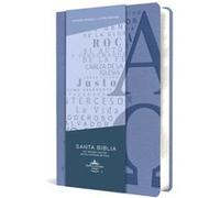 Biblia RVR 1960 letra grande tamano manual simil piel azul celeste con nombres de Dios Spanish Bible RVR 1960 Handy Size Large Print Leathersoft Soft Blu Reina Valera Revisada 1960 (Auteur)