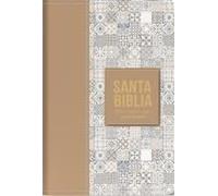 Biblia Rvr 1960 Letra Grande Tamaño Manual Símil Piel Marrón Claro(Bible Rvr 1960 Large Print Handsize Leatherlike Tiles Light Brown (Spanish Edition)