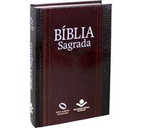 Bíblia Sagrada Letra Maior - Capa Marrom e preto: Nova Almeida Atualizada (NAA)