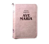 Bíblia Sagrada: Média - Zíper Strike - Rosa