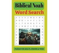 Biblical Noah: Word Searches with Easy-to-Read Print about Biblical Noah, The Flood& Ark, and More - 6x9 inches, 110 pages - 50+ Puzzles ... Gift for Vacation, Holidays and Free Times
