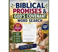 Biblical Promises & God's Covenant Word Search: 100 Large Print Bible Puzzles with Verses and Full Answer Key