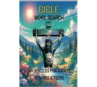 Biblical Word Search Puzzle Book: Word Searches With Easy To Read Print about biblical text, 6x9 inches, 110 pages, 50+ Puzzles