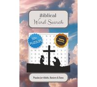Biblical Word Search: Word Searches with Easy to Read Print about the Bible, Christianity and Jesus Christ | 6x9 Inches, 110 Pages | 50+ Puzzles ... Gifts For Vacations, Holidays and Downtime