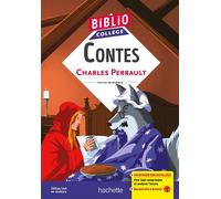 Bibliocollège - Contes, Perrault Extraits - Charles Perrault - Hachette Education - Poche - Scolaire / Universitaire