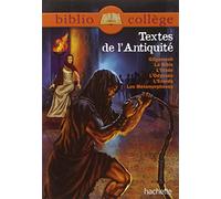Collectif – Textes de l'Antiquité – Bibliocollège – Broché