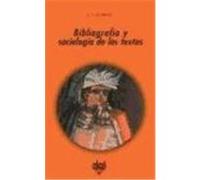 Bibliografía y sociología de los textos