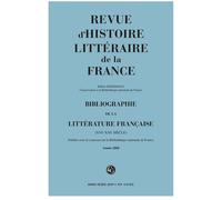 Bibliographie de la littérature française 2019 - Alain Génetiot - Classiques Garnier - broché - Revue