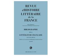 Bibliographie de la littérature francaise 2026, année 2025 - varia