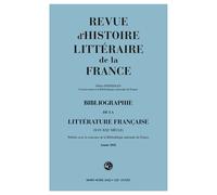 Bibliographie de la littérature française Hors-Série - Emmanuel Bury - Classiques Garnier - broché - Revue
