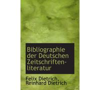 Bibliographie Der Deutschen Zeitschriften-Literatur