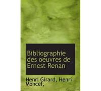 Bibliographie Des Oeuvres De Ernest Renan