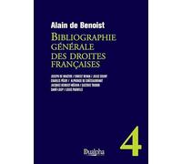 Bibliographie générale des droites françaises: Volume 4