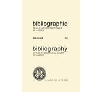 Bibliography Of The International Court Of Justice