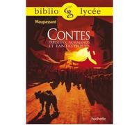 Bibliolycée - Contes parisiens, normands et fantastiques, Guy de Maupassant - Guy De Maupassant - Hachette Education - broché - Essai