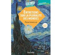 BiblioLycée - Entretiens sur la pluralité des mondes, Fontenelle - BAC 2026