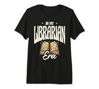 Bibliophile Bibliophile in My Librarian Era Library Book Reading Books T-Shirt Haut de Gamme