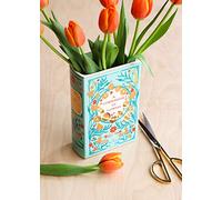 Bibliophile Ceramic Vase: A Compendium of Flowers: A Compendium of Flowers (Flower Vase, Ceramic Vase for Book Lovers, Gift Idea for Book Lovers)