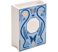 Bibliophile Ceramic Vase: Collected Curiosities illustrated by Jane Mount: (Flower Vase, Desk Vase, Desk Décor)