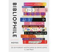 Bibliophile Notes: 20 Different Notecards & Envelopes (Notecards for Book Lovers, Illustrated Notecards, Stationery)