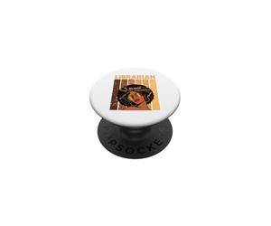 Bibliothécaire Afro Afro-Américaines Mois de l'histoire des Noirs PopSockets PopGrip Adhésif