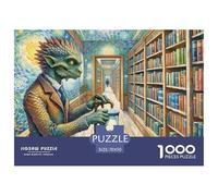 Bibliothècaire de chronologie 1000 Pièces Jigsaw Puzzle Fantastique Magique À Partir De 14 Ans Détente Cadeaux Défi Activité Créative 70x50cm/1000pcs