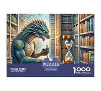 Bibliothècaire de chronologie 1000 Pièces Jigsaw Puzzle Fantastique Magique Famille Artistique Jeu Éduchatif Qualité Supérieure Jouets 70x50cm/1000pcs