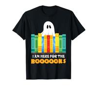 Bibliothécaire de Lecture de Livres fantômes drôle pour Halloween T-Shirt