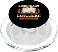 Bibliothécaire légendaire : création d'un Livre de bibliothèque en 1965 PopSockets PopGrip pour MagSafe