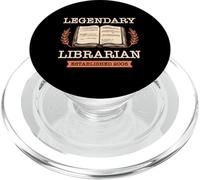 Bibliothécaire légendaire : création d'un Livre de bibliothèque en 2005 PopSockets PopGrip pour MagSafe