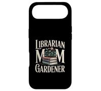 Bibliothécaire Maman Jardinier Livres Fleurs Plantes Coque pour iPhone Air