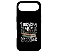 Bibliothécaire Maman Jardinier Livres Fleurs Plantes Coque pour iPhone Air