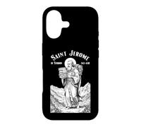 Bibliothécaire Patron Saint Jérôme Bookish Reader Livre bibliothécaire Coque pour iPhone 17