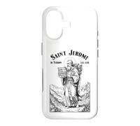 Bibliothécaire Patron Saint Jérôme Bookish Reader Livre bibliothécaire Coque pour iPhone 17