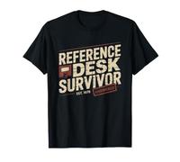 Bibliothécaire Publique Comptoir De Référence Humour Usager T-Shirt