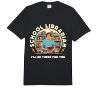 Bibliothécaire Scolaire I'll Be There for You Librarian Librarian Comfort Colors Adult Heavyweight T-Shirt